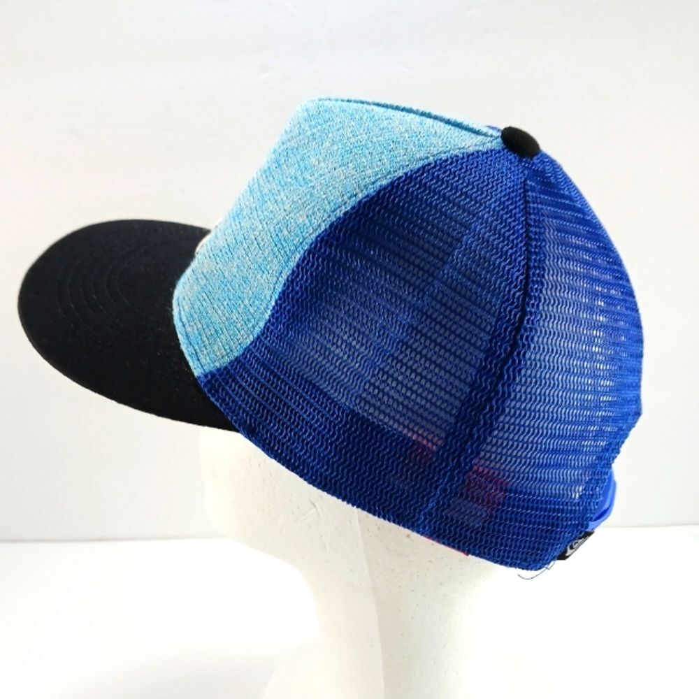 NWOT Quicksilver Trucker Mens OS Colorblock Branded............................. - Picture 7 of 9